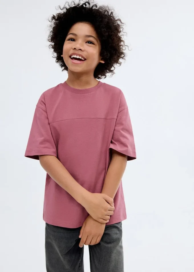 Détail des coutures T-shirt