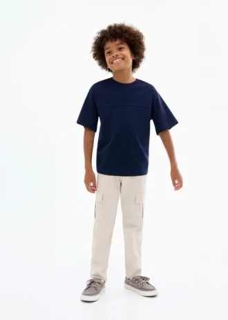 Détail des coutures T-shirt