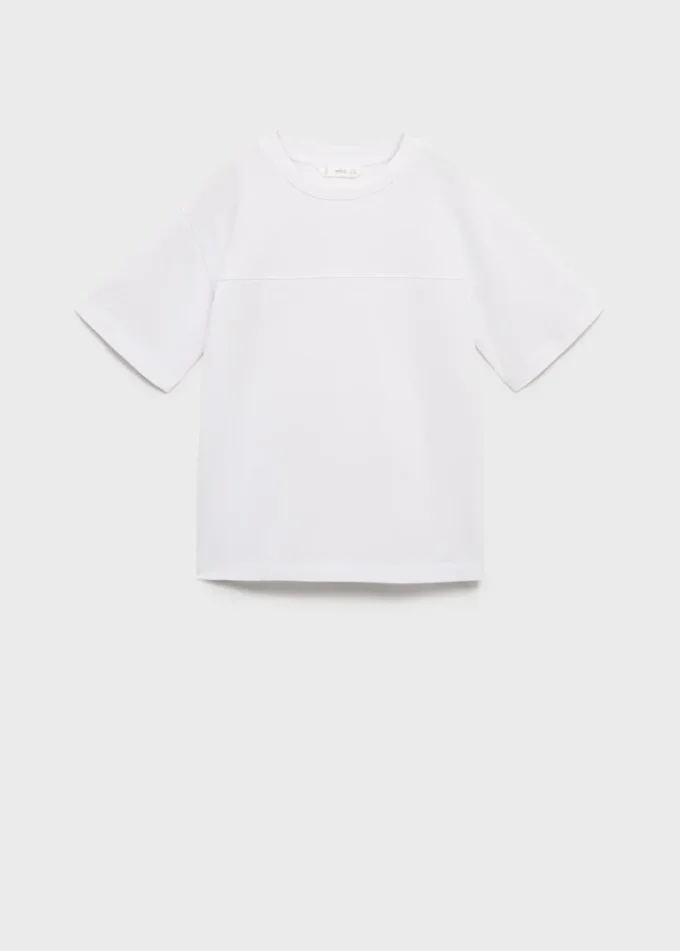 Détail des coutures T-shirt