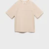 Détail des coutures T-shirt Détail des coutures T-shirt