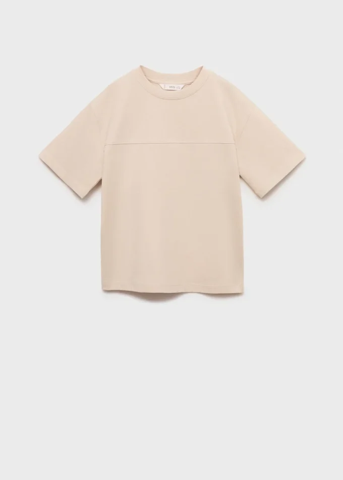 Détail des coutures T-shirt Détail des coutures T-shirt