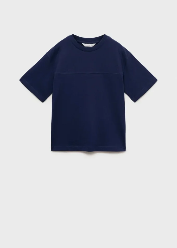 Détail des coutures T-shirt