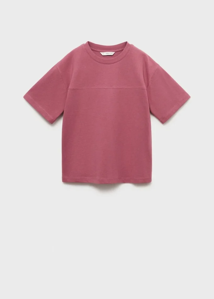 Détail des coutures T-shirt