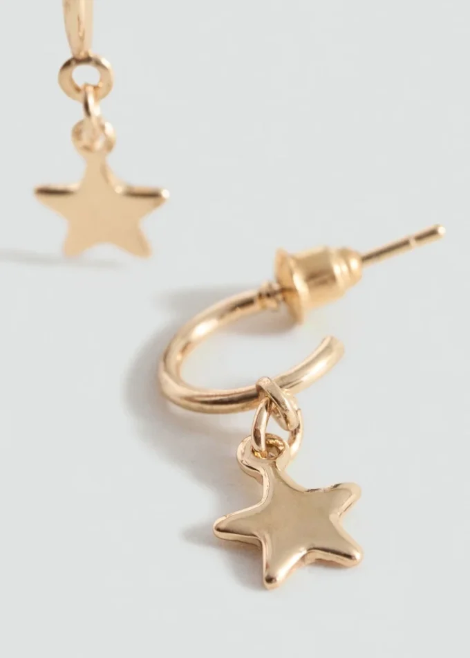 Ensemble collier et boucles d&rsquo;oreilles