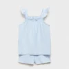 Ensemble pyjama en coton rayé Ensemble pyjama en coton rayé