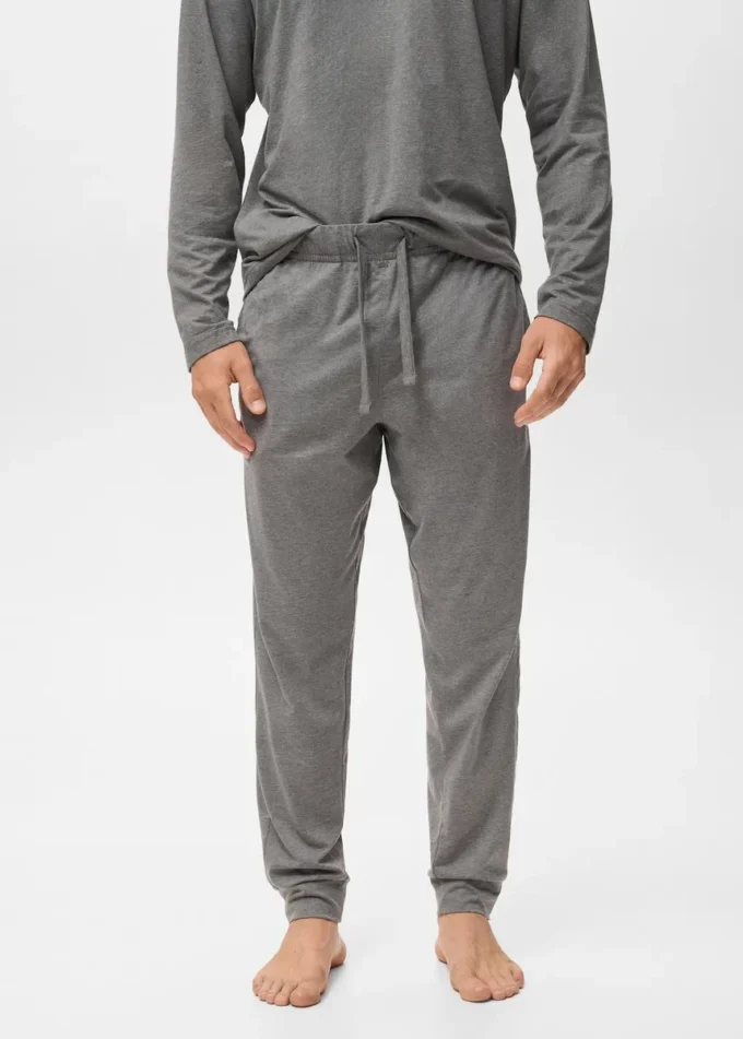 Ensemble pyjama long en coton Ensemble pyjama long en coton