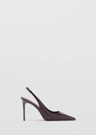 Escarpins en cuir verni