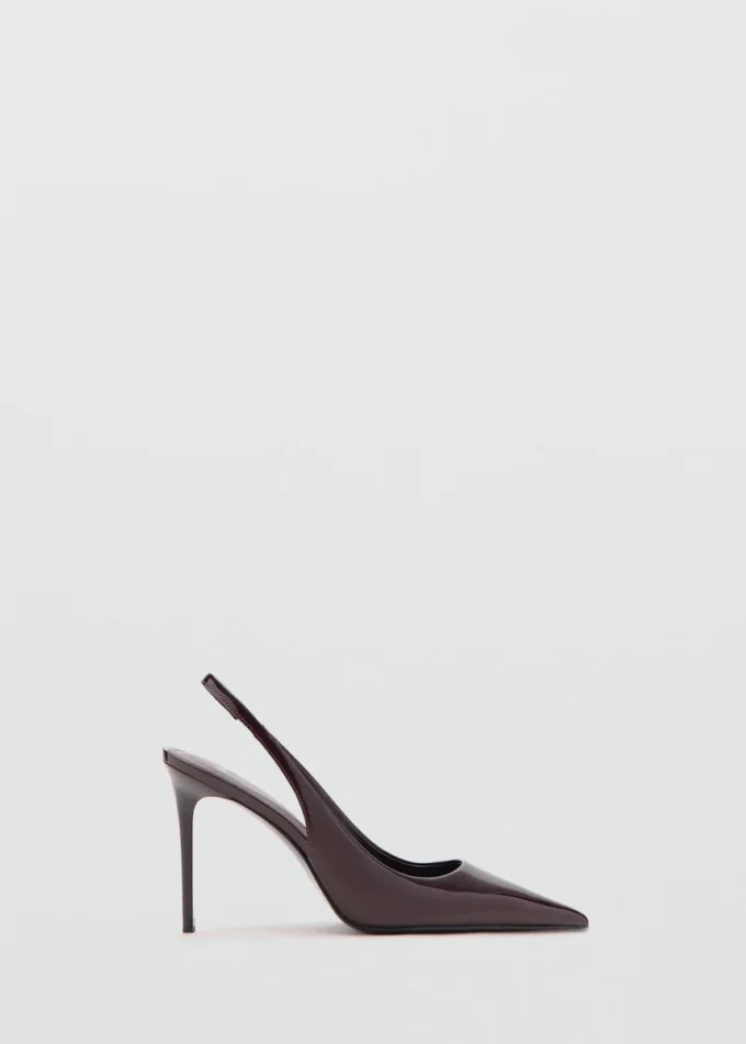 Escarpins en cuir verni