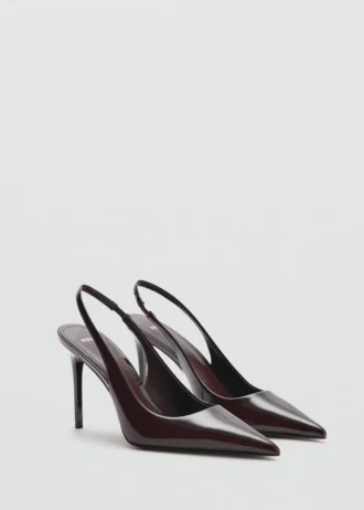 Escarpins en cuir verni