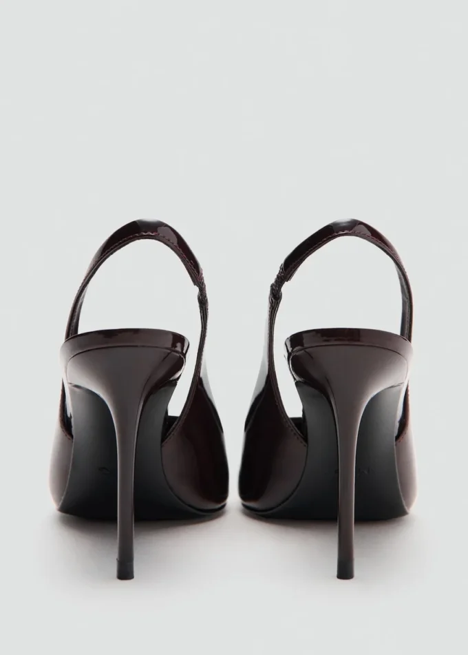Escarpins en cuir verni