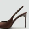 Escarpins en satin