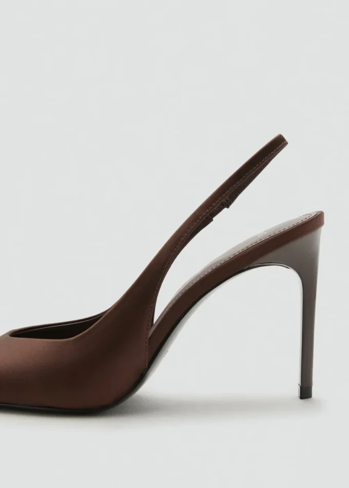 Escarpins en satin