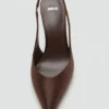Escarpins en satin