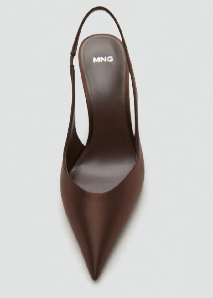 Escarpins en satin