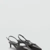 Escarpins à talons bobines et lanières