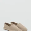 Espadrilles en daim jute