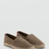 Espadrilles en daim jute