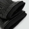 Gants 100 % cuir avec détail volanté Gants 100 % cuir avec détail volanté