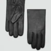 Gants 100 % cuir avec détails cousus Gants 100 % cuir avec détails cousus