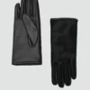 Gants en cuir avec fourrure Gants en cuir avec fourrure