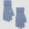 Gants en lurex côtelé Gants en lurex côtelé