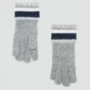 Gants en tricot rayé Gants en tricot rayé