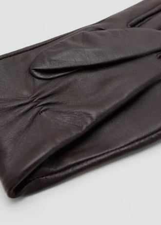 Gants longs en cuir