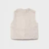 Gilet cape effet fourrure Gilet cape effet fourrure