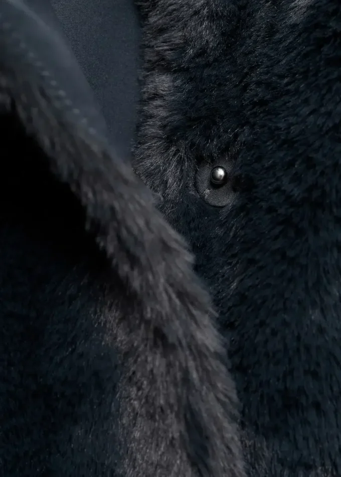 Gilet cape effet fourrure Gilet cape effet fourrure