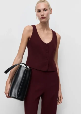 Gilet de costume à boutons