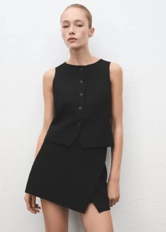 Gilet de costume à boutons