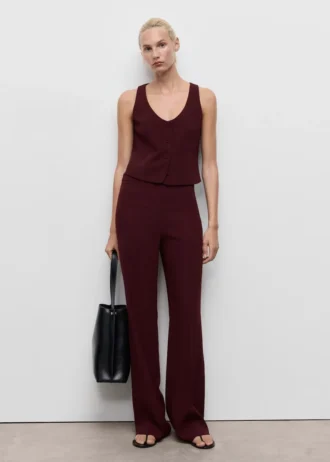 Gilet de costume à boutons