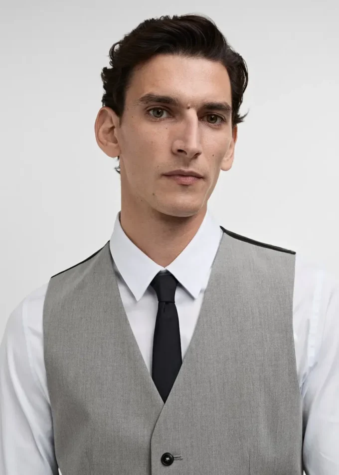 Gilet de costume super slim fit Paris