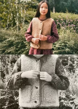 Gilet effet peau de mouton
