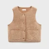 Gilet effet peau de mouton Gilet effet peau de mouton