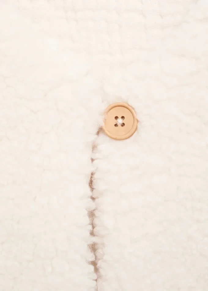 Gilet effet peau de mouton