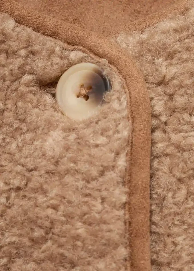 Gilet effet peau de mouton Gilet effet peau de mouton