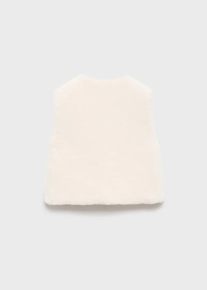 Gilet effet peau de mouton