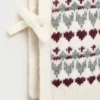 Gilet en maille avec motif cœur Gilet en maille avec motif cœur