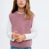Gilet en maille côtelée Gilet en maille côtelée