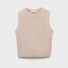 Gilet en maille côtelée Gilet en maille côtelée