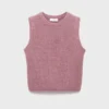 Gilet en maille côtelée Gilet en maille côtelée