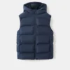 Gilet matelassé à capuche