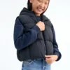 Gilet matelassé à capuche Gilet matelassé à capuche