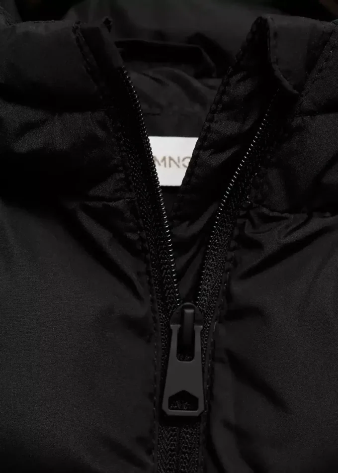 Gilet matelassé à capuche