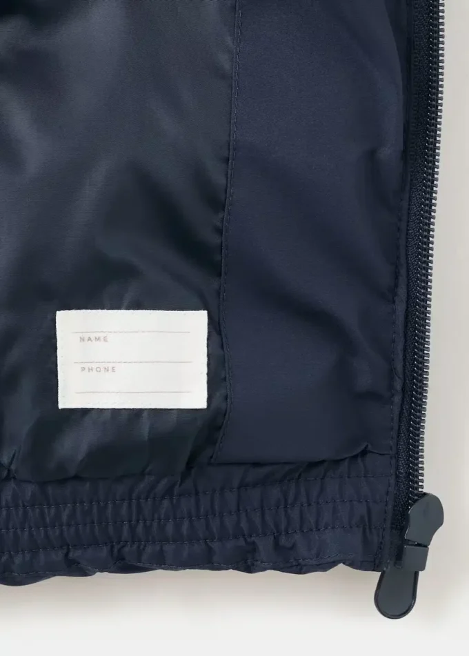 Gilet matelassé à capuche