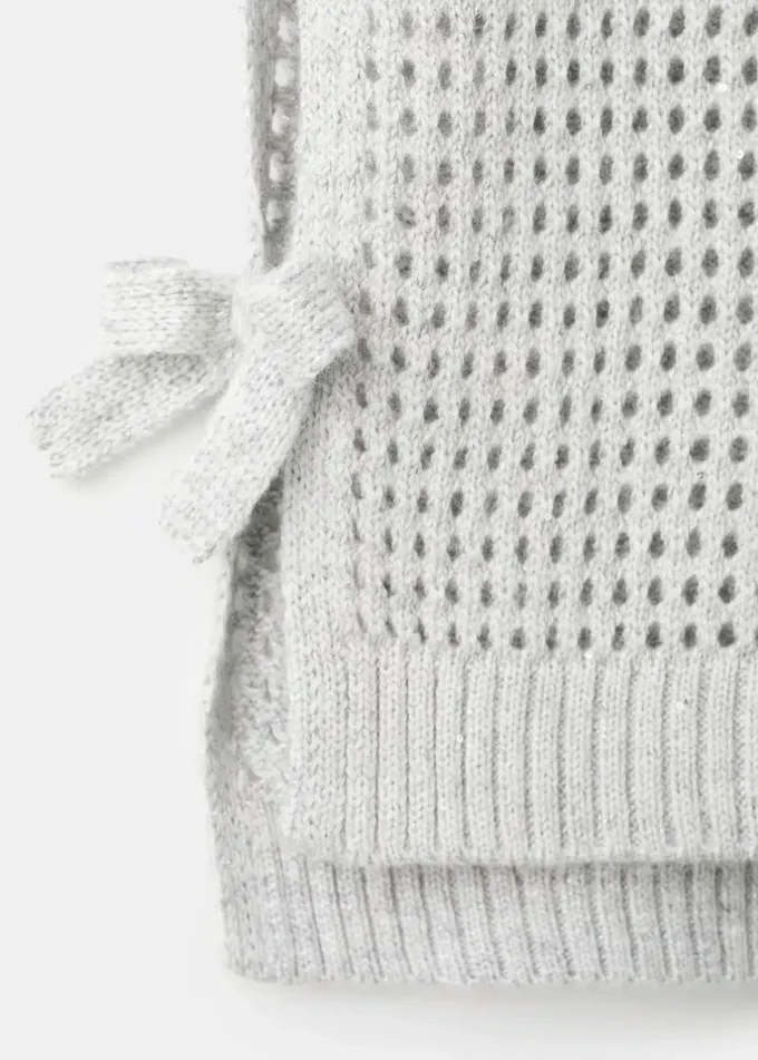 Gilet à paillettes en lurex Gilet à paillettes en lurex
