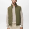 Gilet réversible déperlant