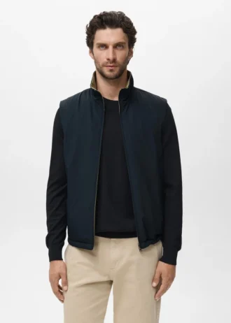 Gilet réversible déperlant