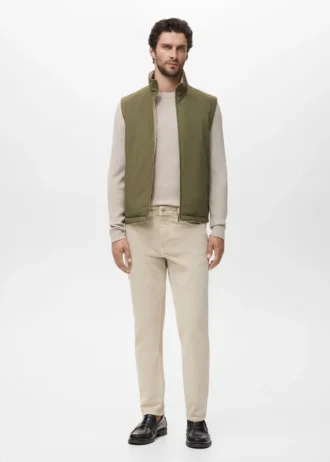 Gilet réversible déperlant
